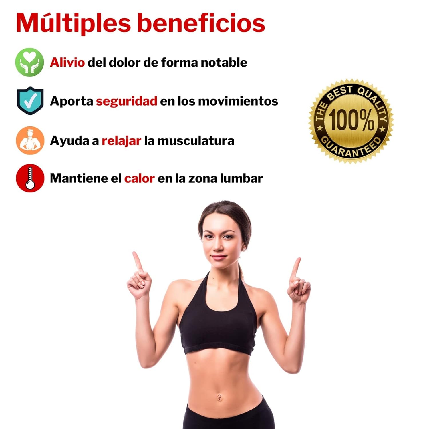 FAJA LUMBAR QUEMADORA DE GRASA Velform