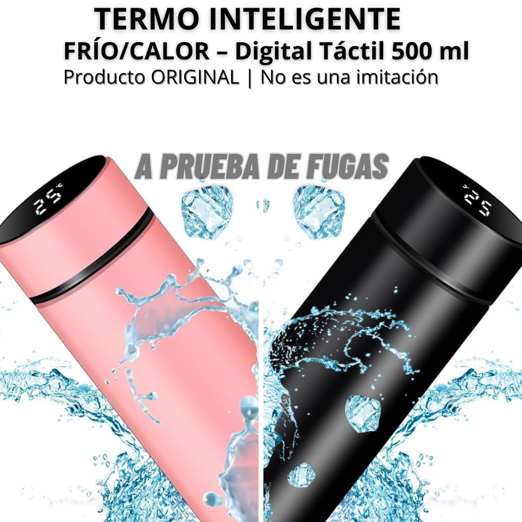 TERMO- BOTELLA INTELIGENTE Frio/Calor 500ml