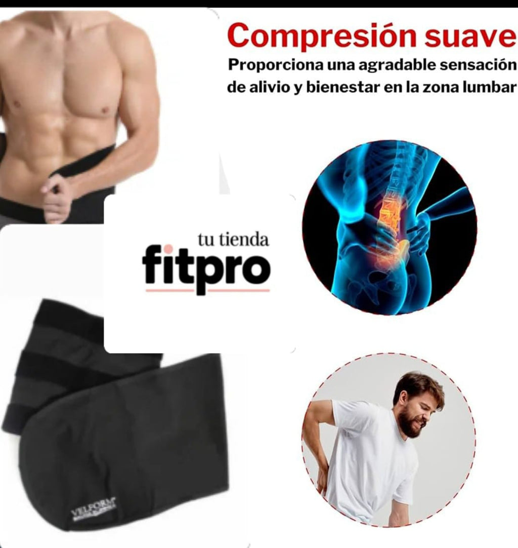 FAJA LUMBAR QUEMADORA DE GRASA Velform